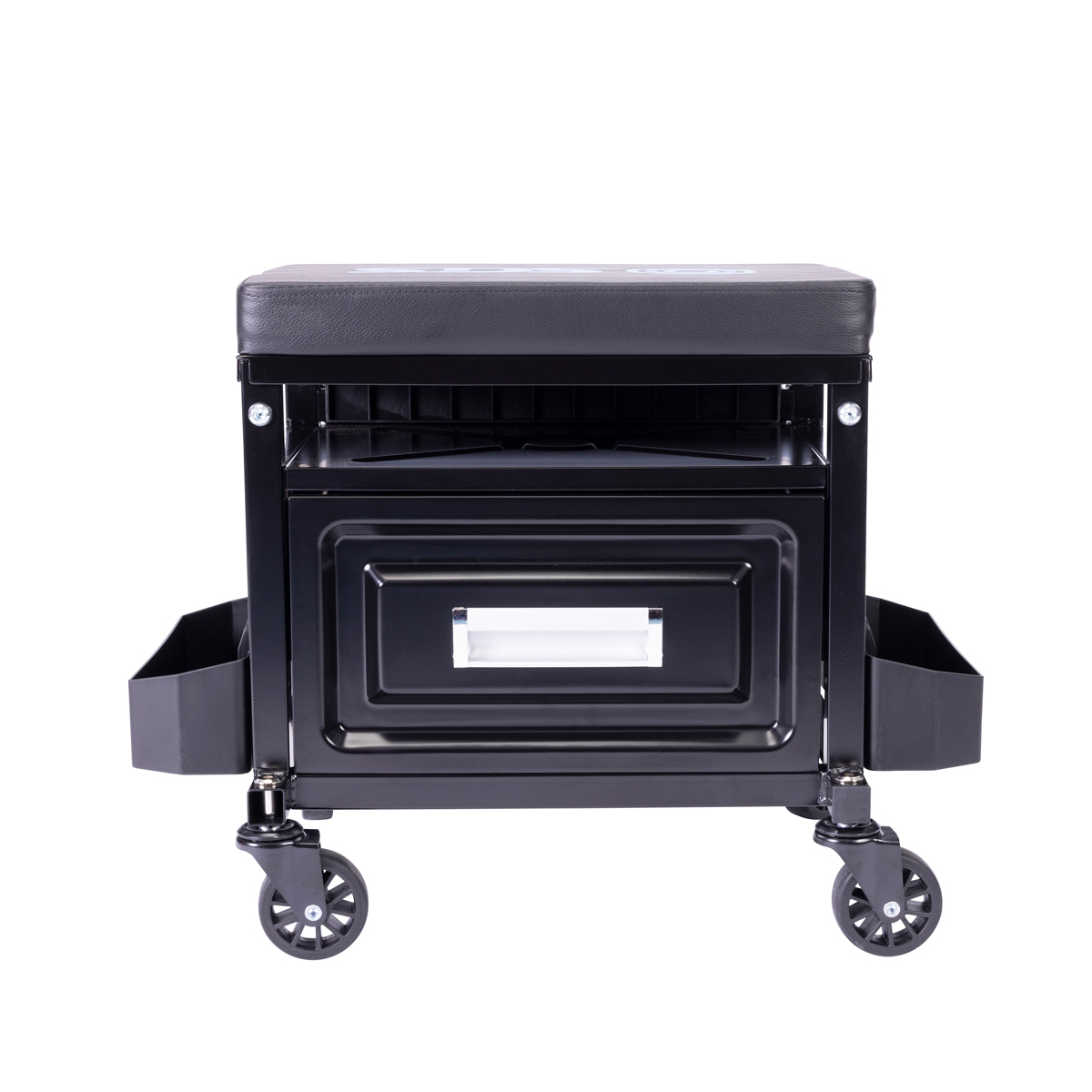 SGS Heavy Duty Adjustable Mechanics Seat with Drawer and Side Trays